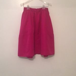 Pink skirt